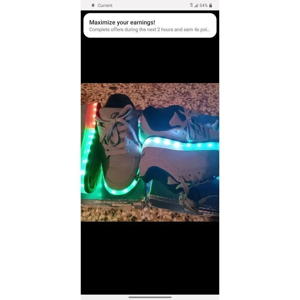 One pair of Heelys